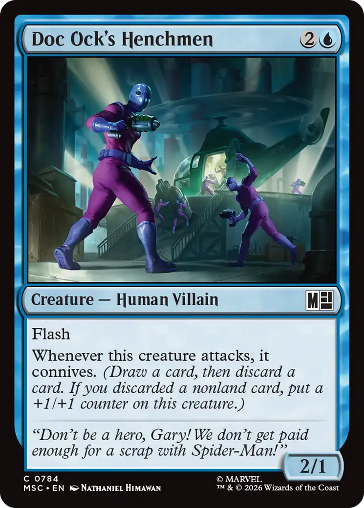 Doc Ock's Henchmen [Marvel Super Heroes Commander] | Mega City Incorporated
