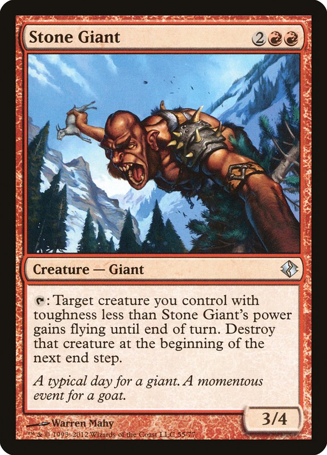 Stone Giant [Duel Decks: Venser vs. Koth] | Mega City Incorporated