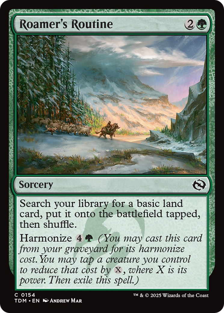Roamer's Routine [Tarkir: Dragonstorm] | Mega City Incorporated