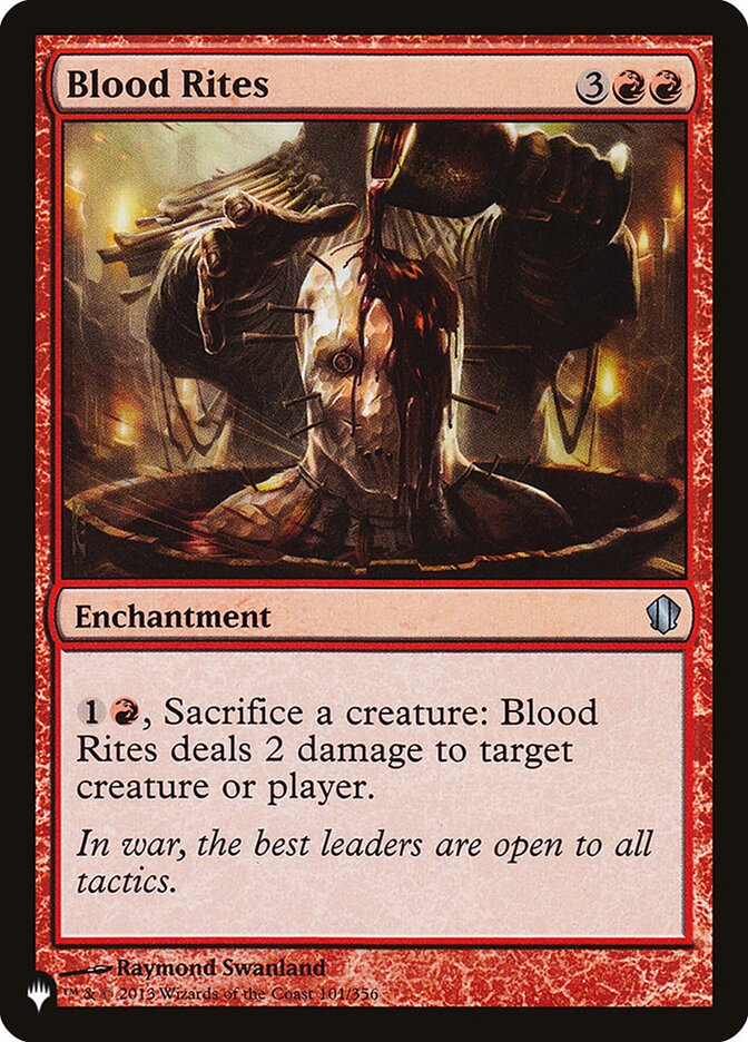Blood Rites [The List] | Mega City Incorporated