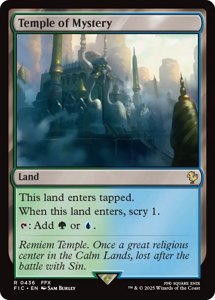 Temple of Mystery [FINAL FANTASY Commander] | Mega City Incorporated