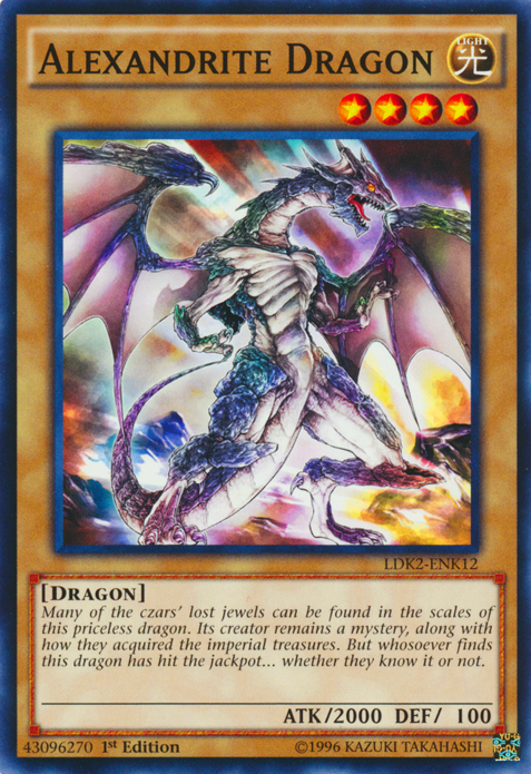 Alexandrite Dragon [LDK2-ENK12] Common | Mega City Incorporated