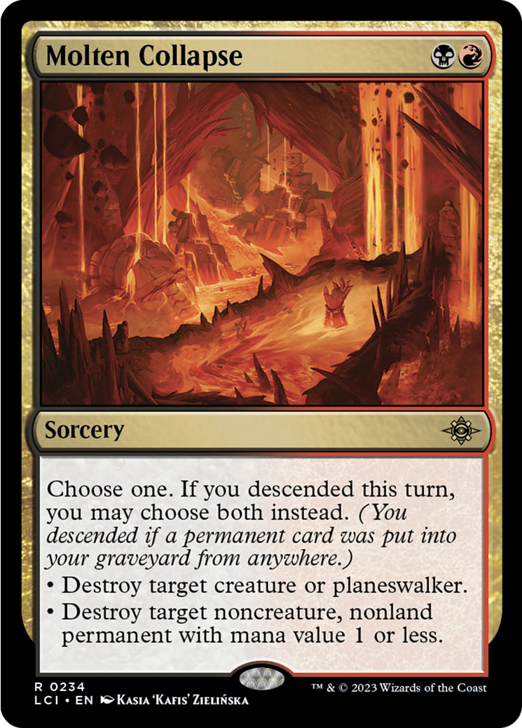 Molten Collapse [The Lost Caverns of Ixalan] | Mega City Incorporated