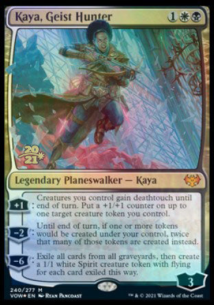 Kaya, Geist Hunter [Innistrad: Crimson Vow Prerelease Promos] | Mega City Incorporated