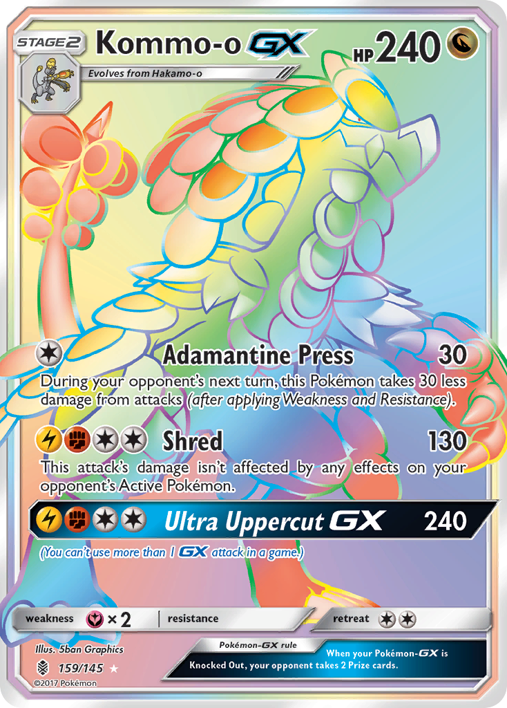 Kommo-o GX (159/145) [Sun & Moon: Guardians Rising] | Mega City Incorporated