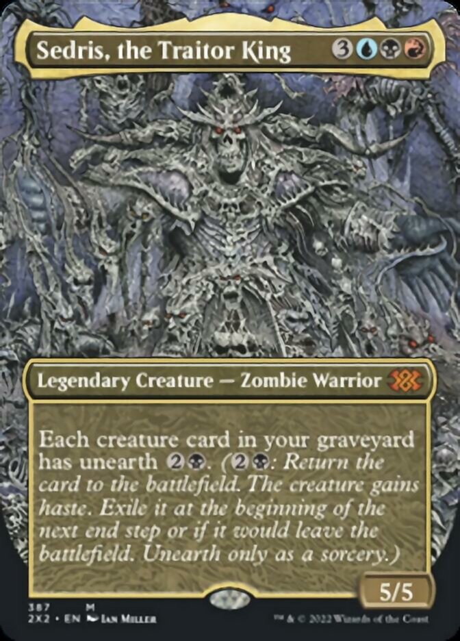 Sedris, the Traitor King (Borderless Alternate Art) [Double Masters 2022] | Mega City Incorporated