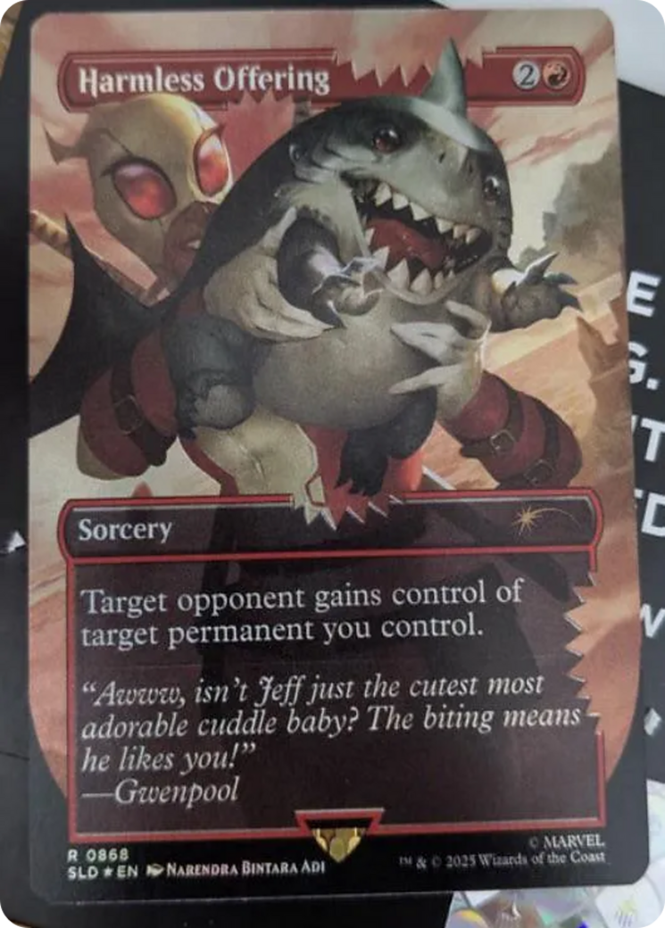 Harmless Offering (Rainbow Foil) [Secret Lair Drop Series] | Mega City Incorporated