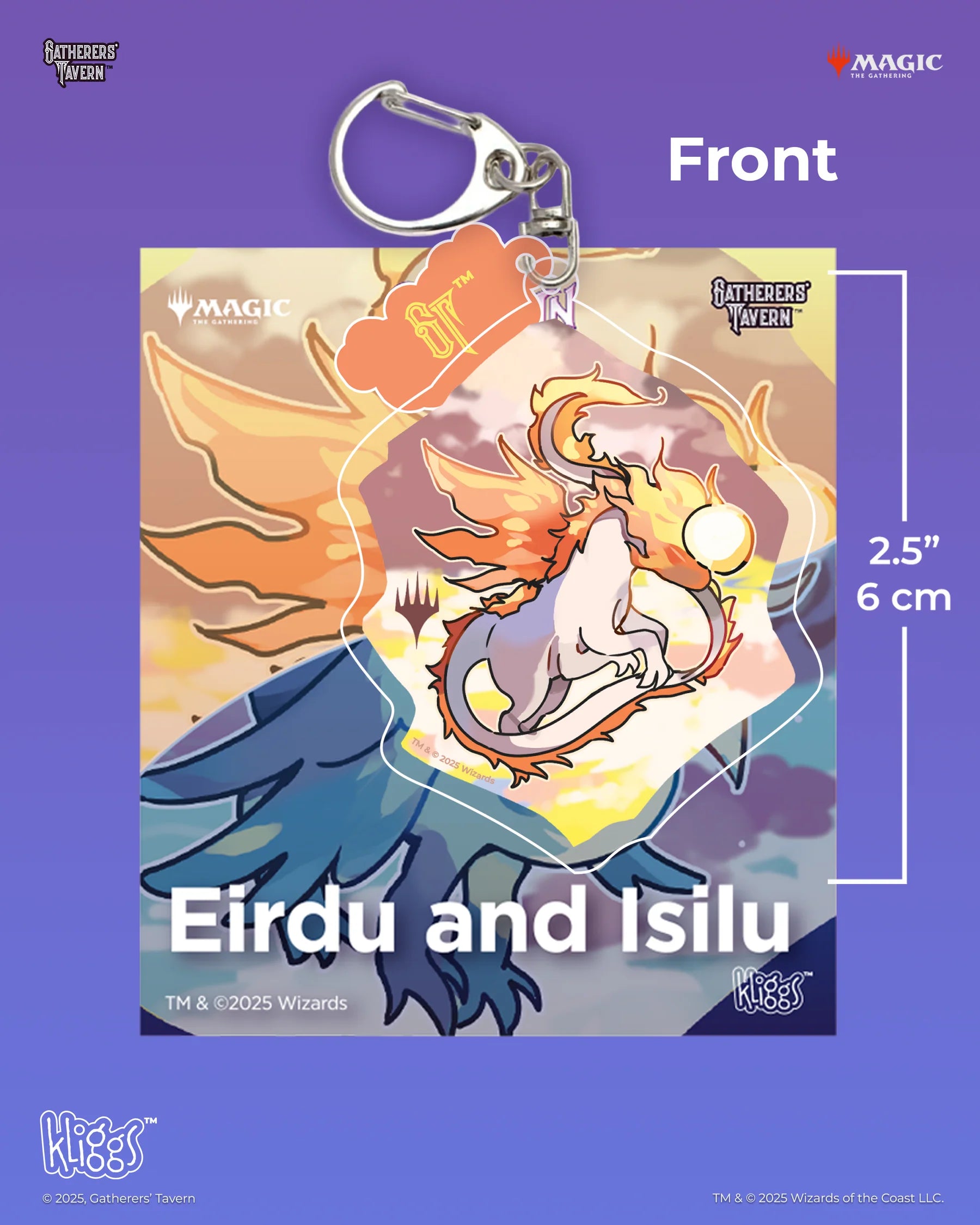 Eirdu / Isilu Lorwyn Eclipsed Kliggs Double-Sided Keychain | Mega City Incorporated