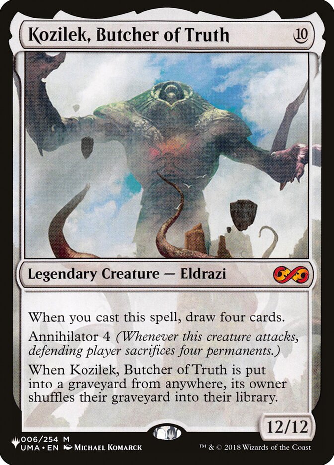 Kozilek, Butcher of Truth [The List] | Mega City Incorporated