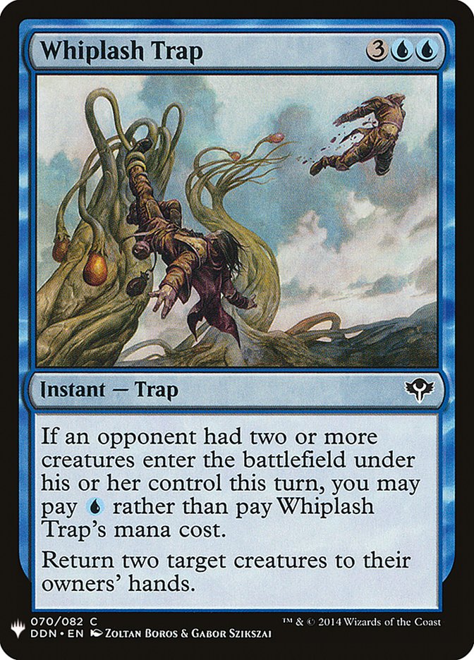 Whiplash Trap [Mystery Booster] | Mega City Incorporated