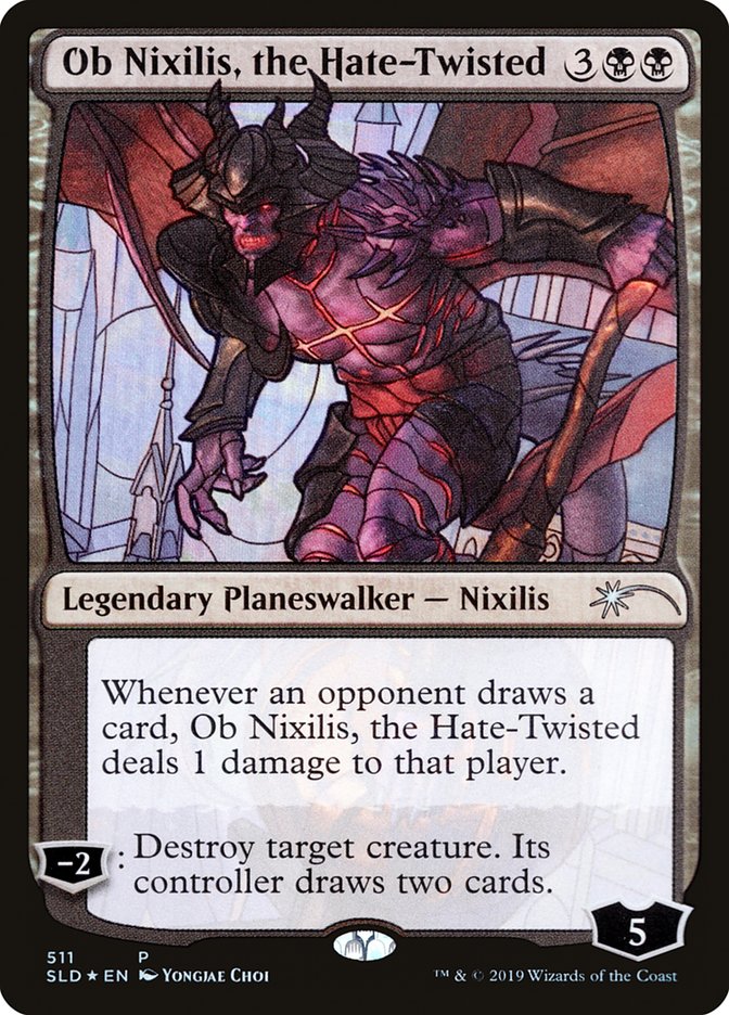 Ob Nixilis, the Hate-Twisted (Stained Glass) [Secret Lair Drop Promos] | Mega City Incorporated