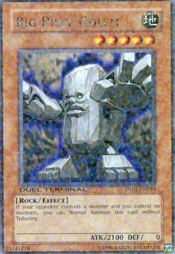 Big Piece Golem [DT01-EN053] Rare | Mega City Incorporated