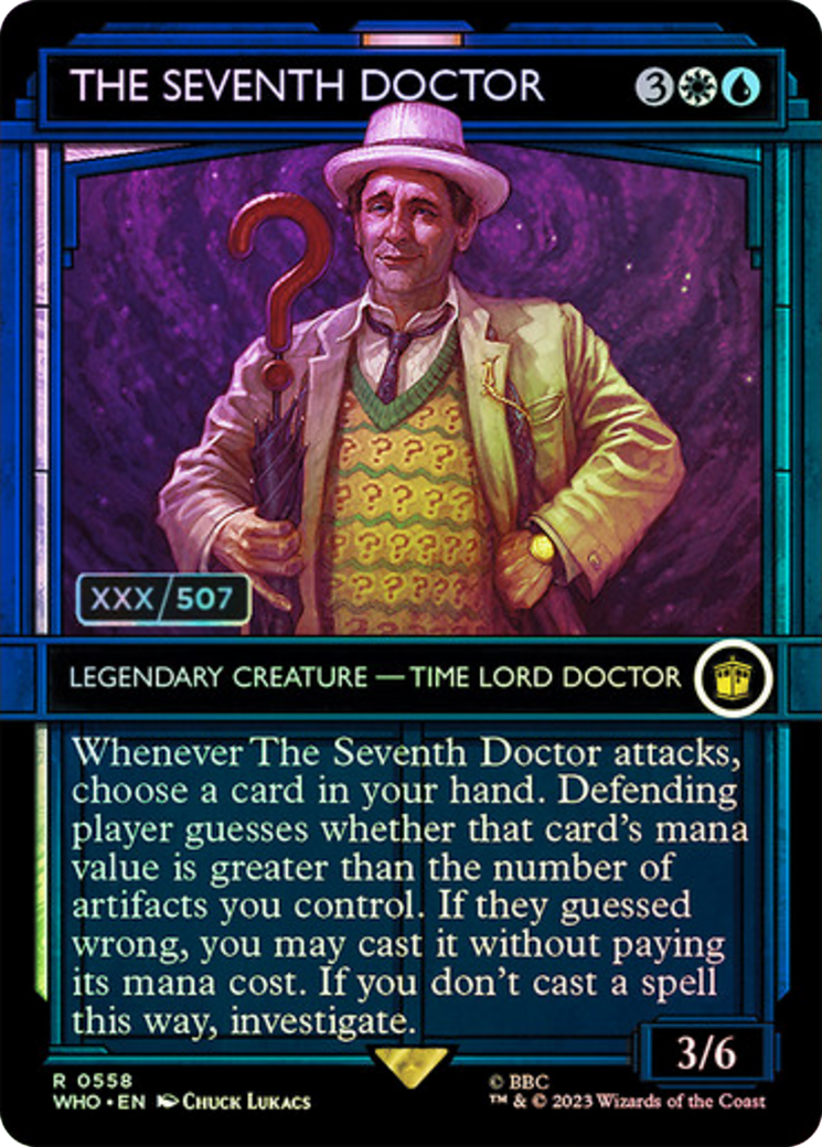 The Seventh Doctor (Serial Numbered) [Doctor Who] | Mega City Incorporated