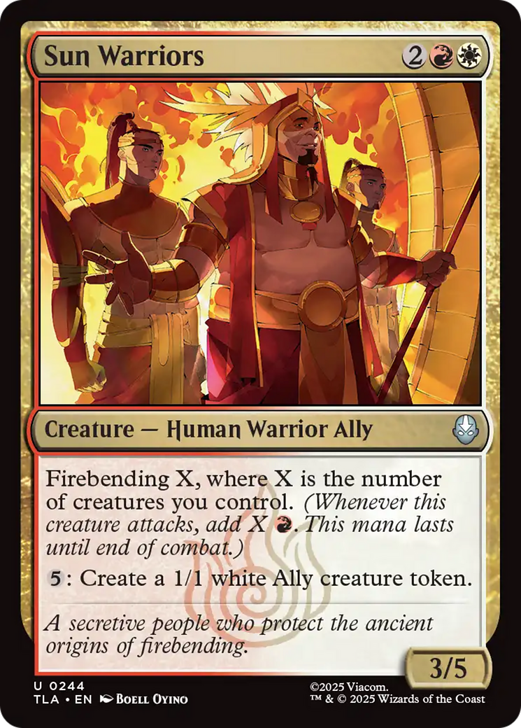 Sun warriors [Avatar: The Last Airbender] | Mega City Incorporated