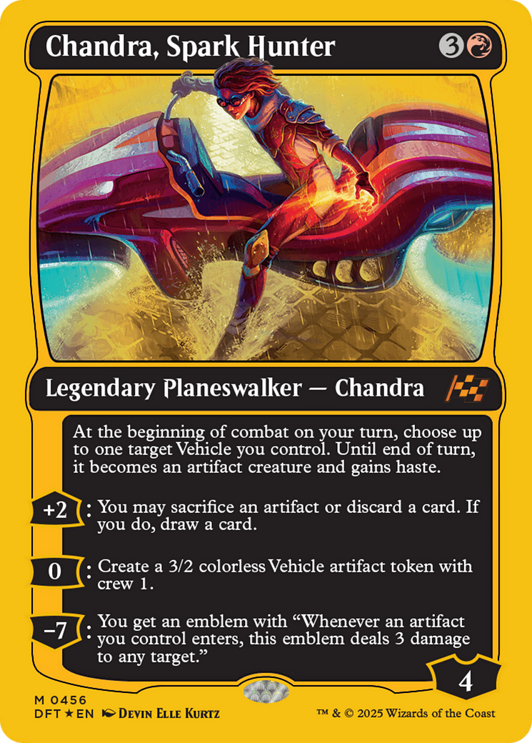 Chandra, Spark Hunter (First-Place Foil) [Aetherdrift] | Mega City Incorporated