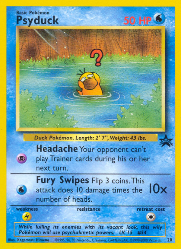 Psyduck (20) [Wizards of the Coast: Black Star Promos] | Mega City Incorporated