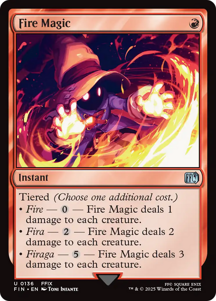 Fire Magic [FINAL FANTASY] | Mega City Incorporated