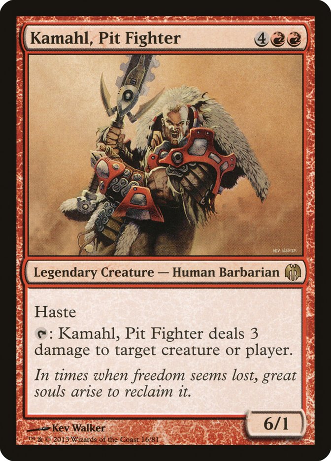 Kamahl, Pit Fighter [Duel Decks: Heroes vs. Monsters] | Mega City Incorporated