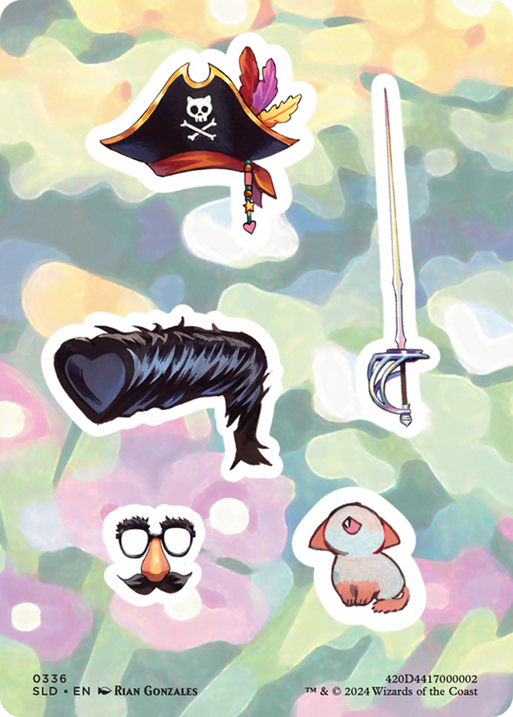 Sticker Sheet (0336) [Secret Lair Drop Series] | Mega City Incorporated