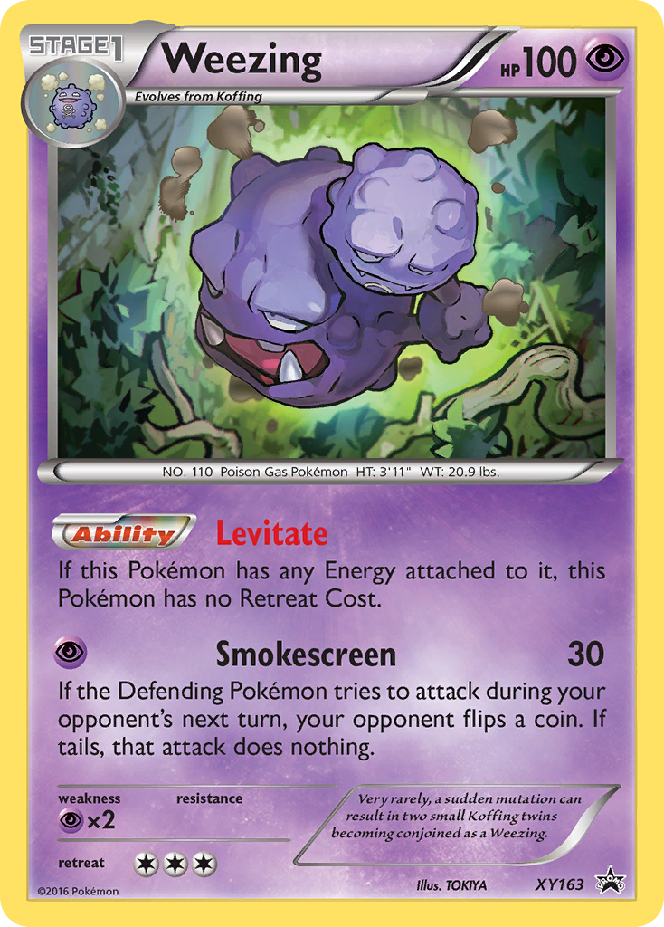 Weezing (XY163) [XY: Black Star Promos] | Mega City Incorporated