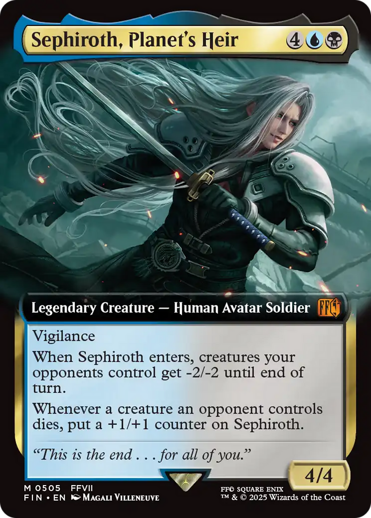Sephiroth, Planet's Heir (Extended Art) [FINAL FANTASY] | Mega City Incorporated