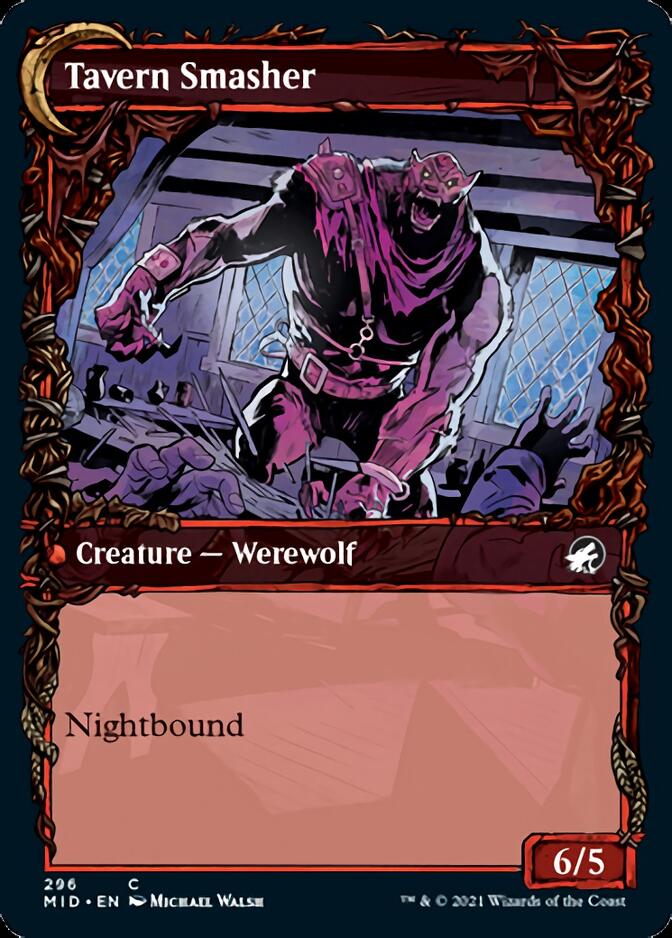 Tavern Ruffian // Tavern Smasher (Showcase Equinox) [Innistrad: Midnight Hunt] | Mega City Incorporated
