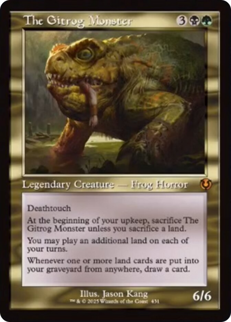 The Gitrog Monster (Retro Frame) [Innistrad Remastered] | Mega City Incorporated