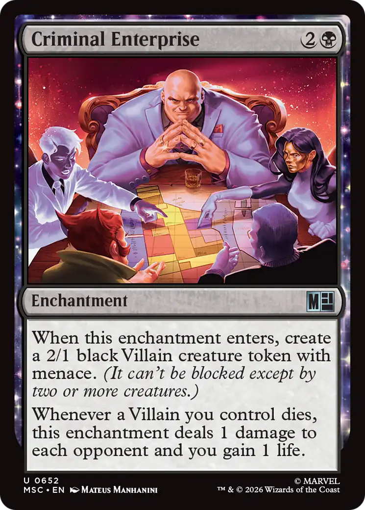 Criminal Enterprise [Marvel Super Heroes Commander] | Mega City Incorporated