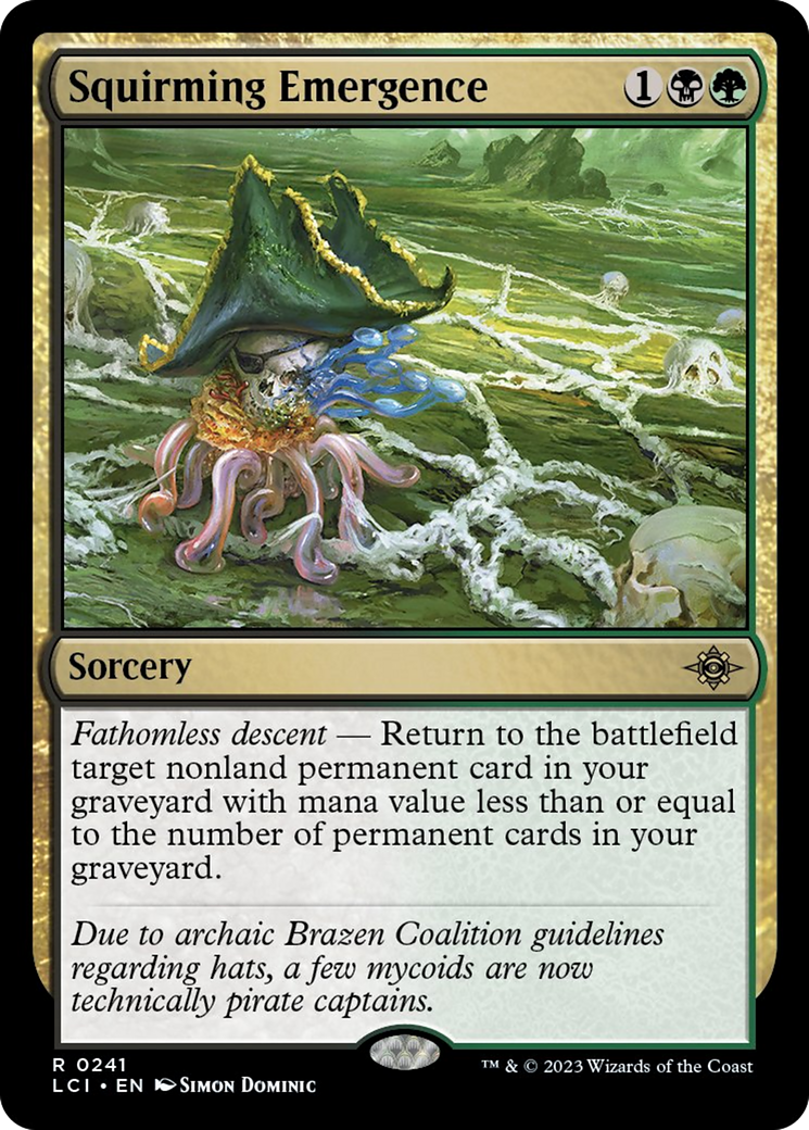 Squirming Emergence [The Lost Caverns of Ixalan] | Mega City Incorporated