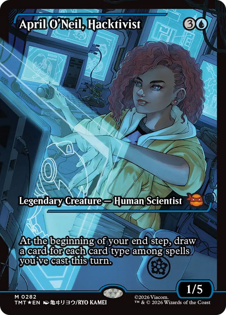 April O'Neil, Hacktivist (0282) (Showcase) [Teenage Mutant Ninja Turtles] | Mega City Incorporated