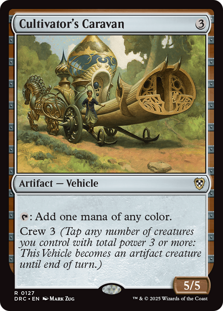 Cultivator's Caravan [Aetherdrift Commander] | Mega City Incorporated