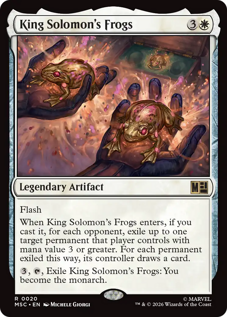 King Solomon's Frogs [Marvel Super Heroes Commander] | Mega City Incorporated