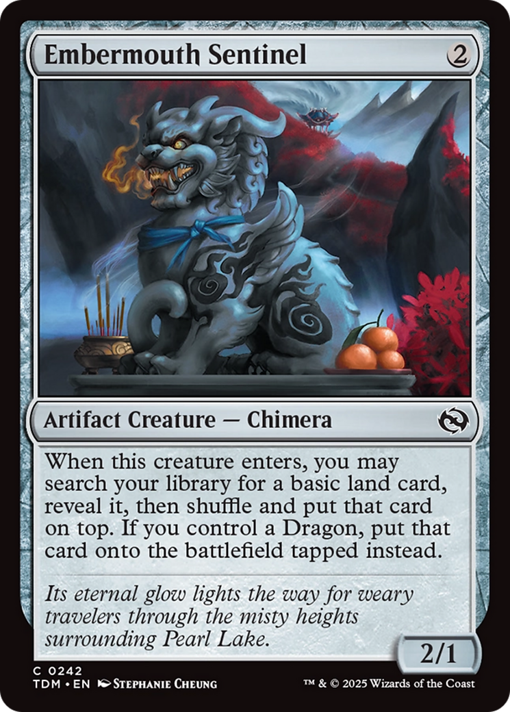 Embermouth Sentinel [Tarkir: Dragonstorm] | Mega City Incorporated