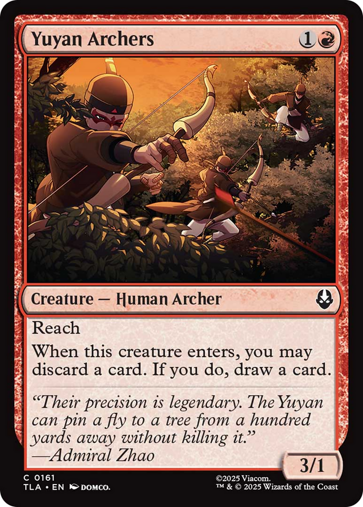 Yuyan Archers [Avatar: The Last Airbender] | Mega City Incorporated