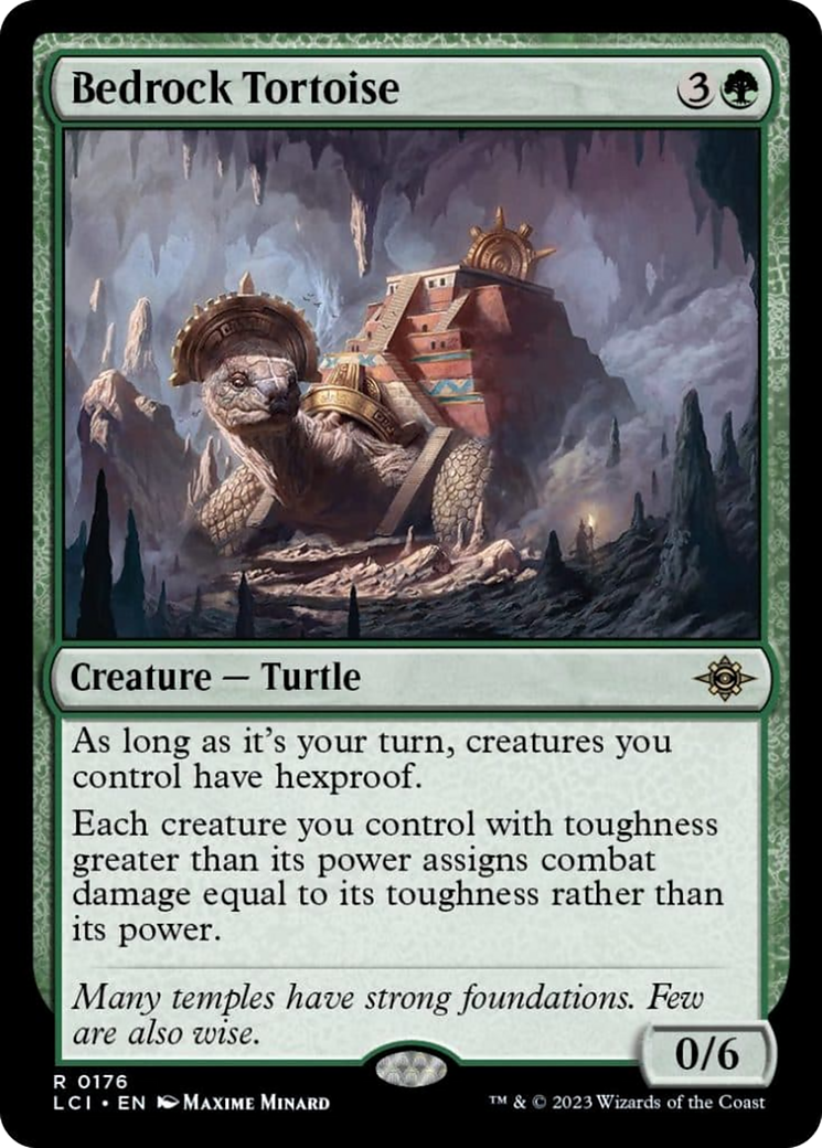 Bedrock Tortoise [The Lost Caverns of Ixalan] | Mega City Incorporated