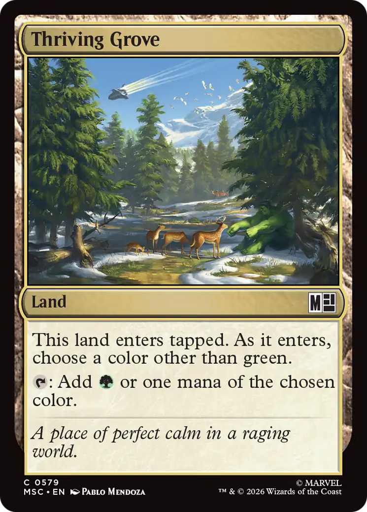 Thriving Grove [Marvel Super Heroes Commander] | Mega City Incorporated