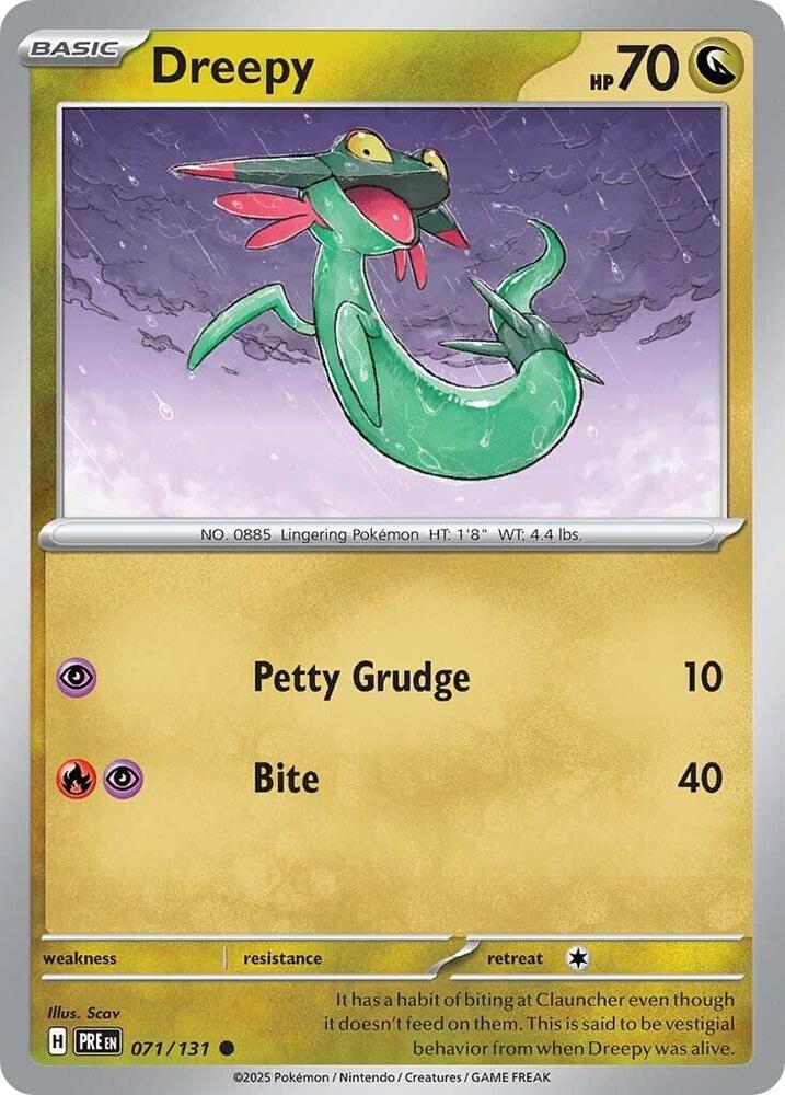 Dreepy (071/131) [Scarlet & Violet: Prismatic Evolutions] | Mega City Incorporated