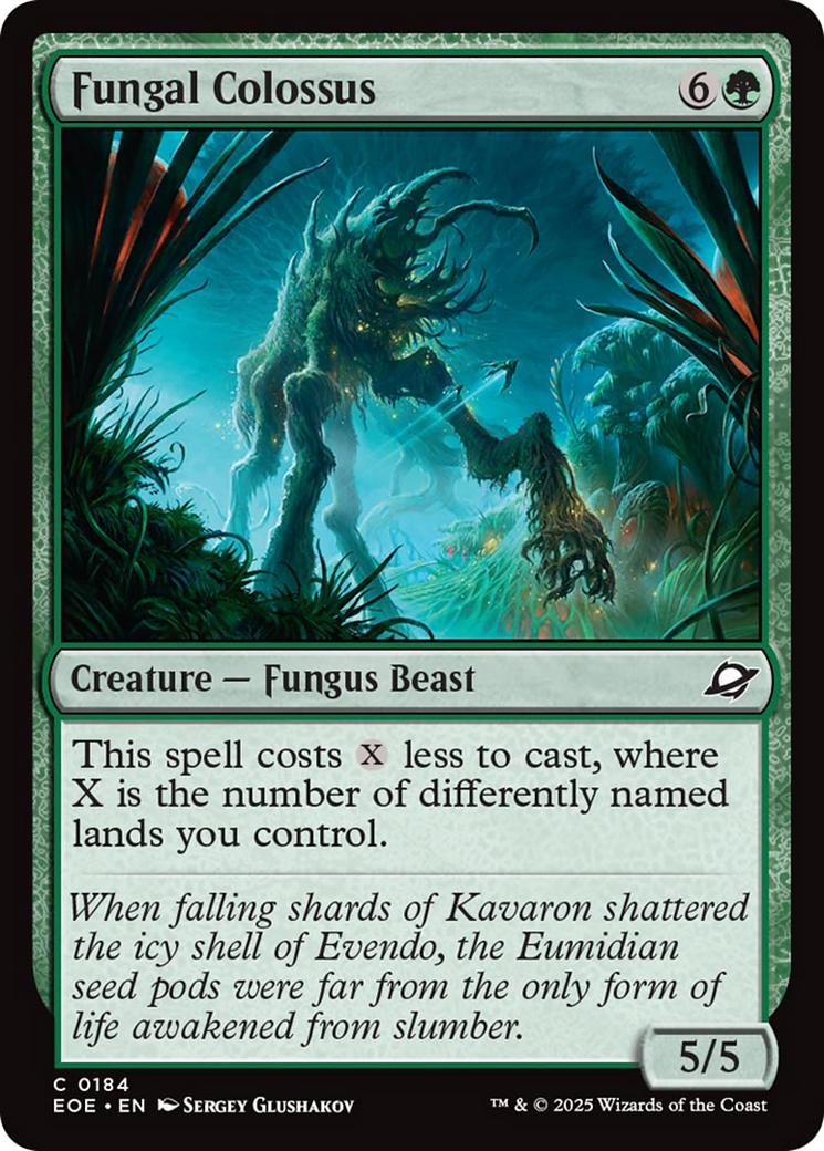 Fungal Colossus [Edge of Eternities] | Mega City Incorporated