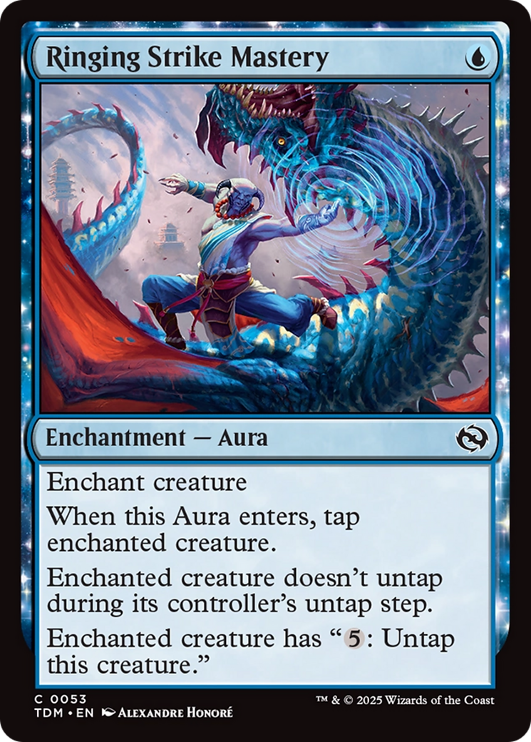 Ringing Strike Mastery [Tarkir: Dragonstorm] | Mega City Incorporated