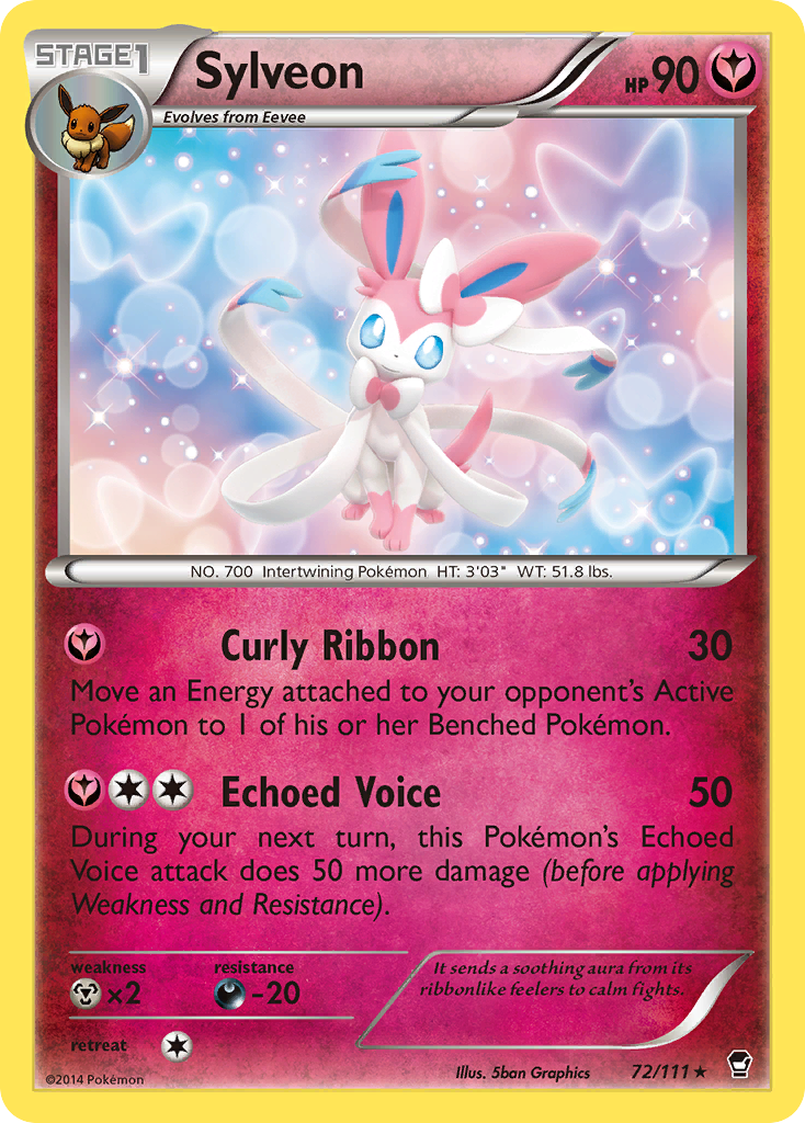 Sylveon (72/111) [XY: Furious Fists] | Mega City Incorporated