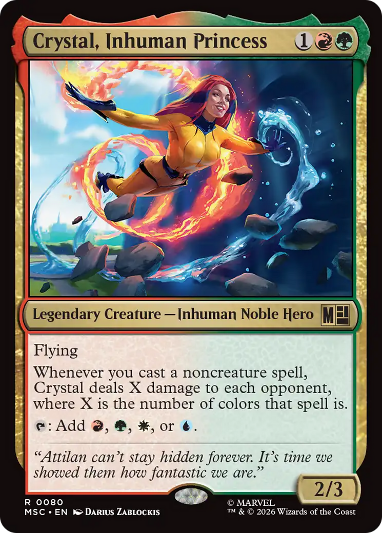 Crystal, Inhuman Princess [Marvel Super Heroes Commander] | Mega City Incorporated
