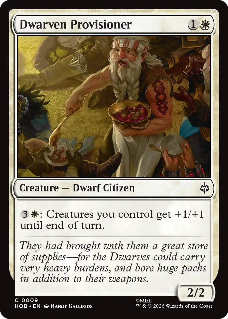 Dwarven Provisioner [The Hobbit] | Mega City Incorporated