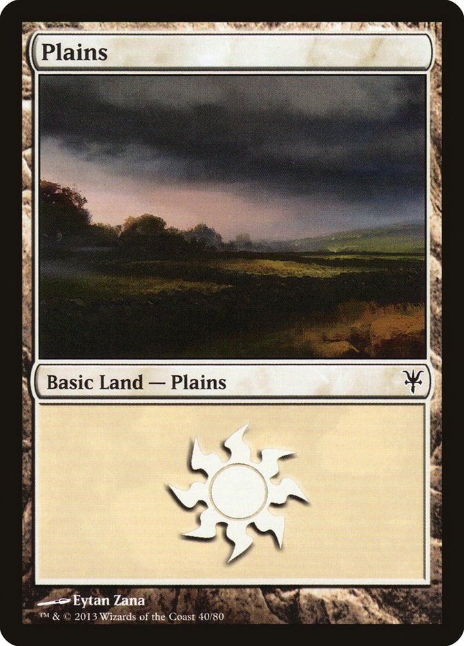 Plains (40) [Duel Decks: Sorin vs. Tibalt] | Mega City Incorporated