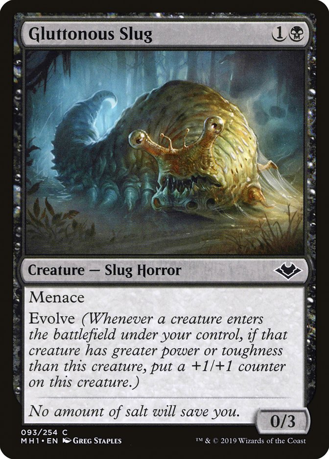 Gluttonous Slug [Modern Horizons] | Mega City Incorporated