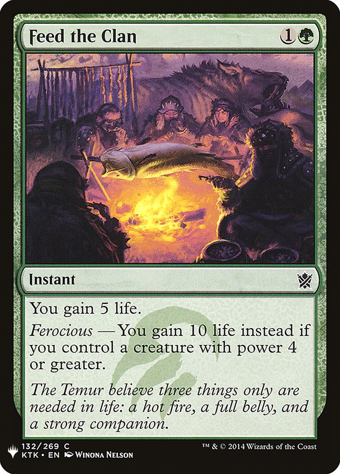 Feed the Clan [Mystery Booster] | Mega City Incorporated