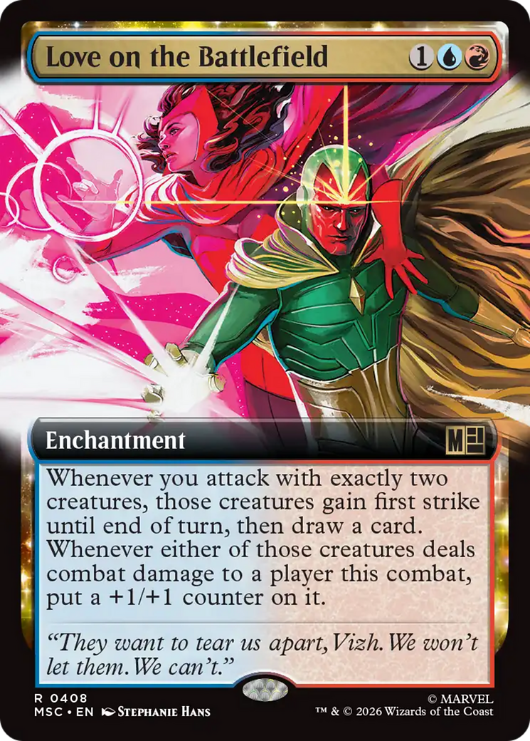 Love on the Battlefield (Extended Art) [Marvel Super Heroes Commander] | Mega City Incorporated