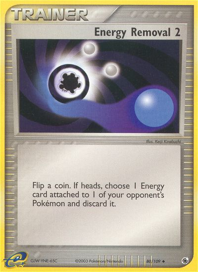Energy Removal 2 (80/109) [EX: Ruby & Sapphire] | Mega City Incorporated