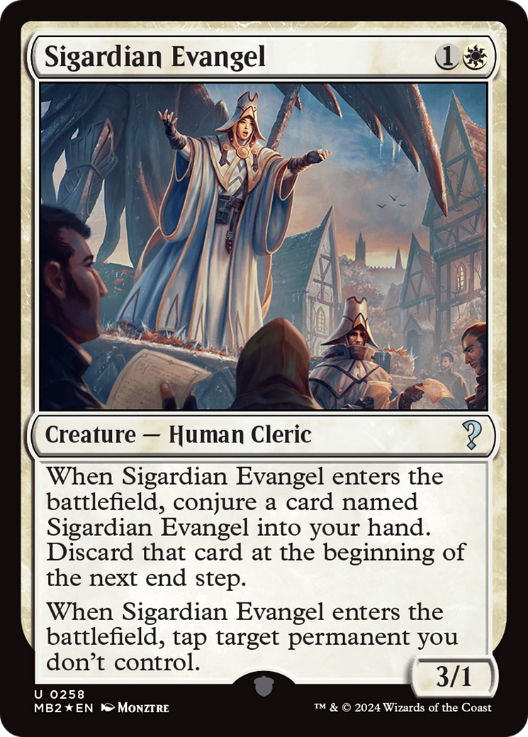 Sigardian Evangel [Mystery Booster 2] | Mega City Incorporated