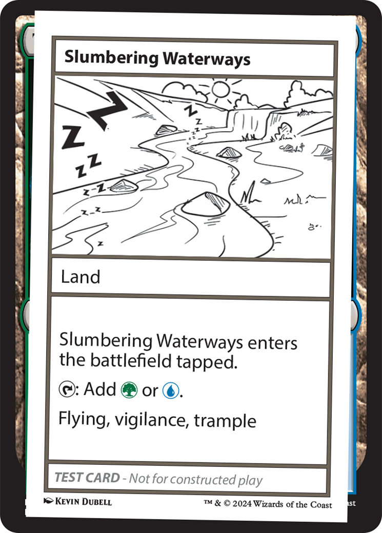 Slumbering Waterways [Mystery Booster 2 Playtest Cards] | Mega City Incorporated