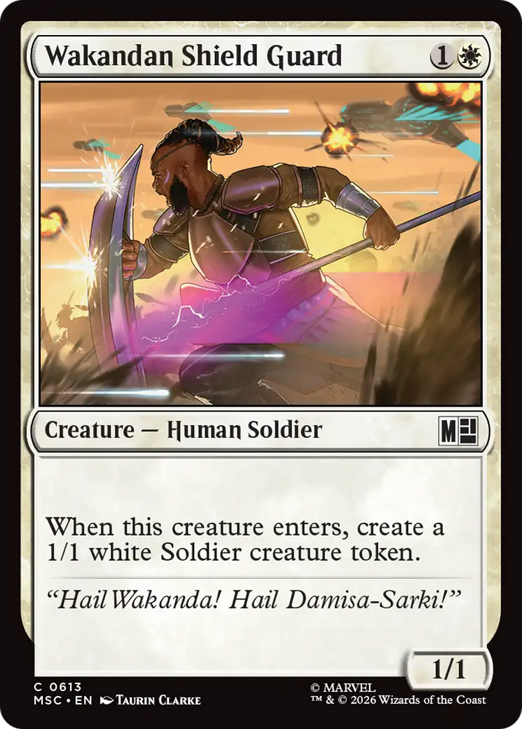 Wakandan Shield Guard [Marvel Super Heroes Commander] | Mega City Incorporated